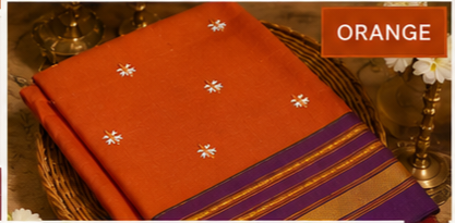 New Trendy Prajakta Embroidery Handwoven Ilkal Saree – Karnataka Kashida Pallu | Valenia Textile ✨️
