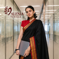 Handwoven Ilkal Cotton Saree from Karnataka – Timeless Heritage Drapes ✨️